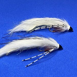 Zuddler (white) - Streamer fly, handmade by Vikings Fishing Tackles