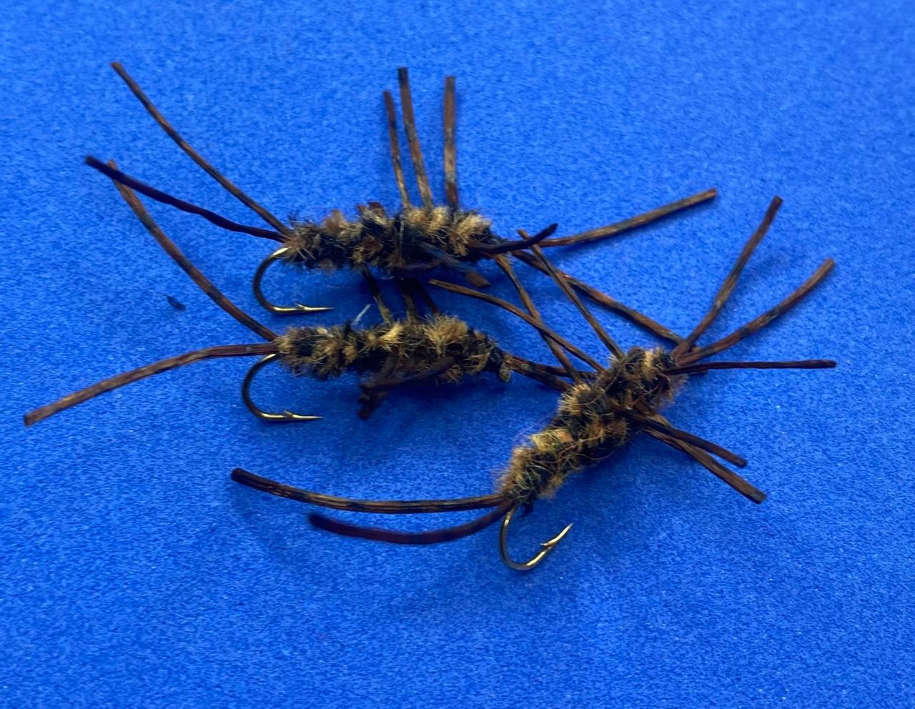 Pat's Rubber Legs stonefly nymph fly pattern